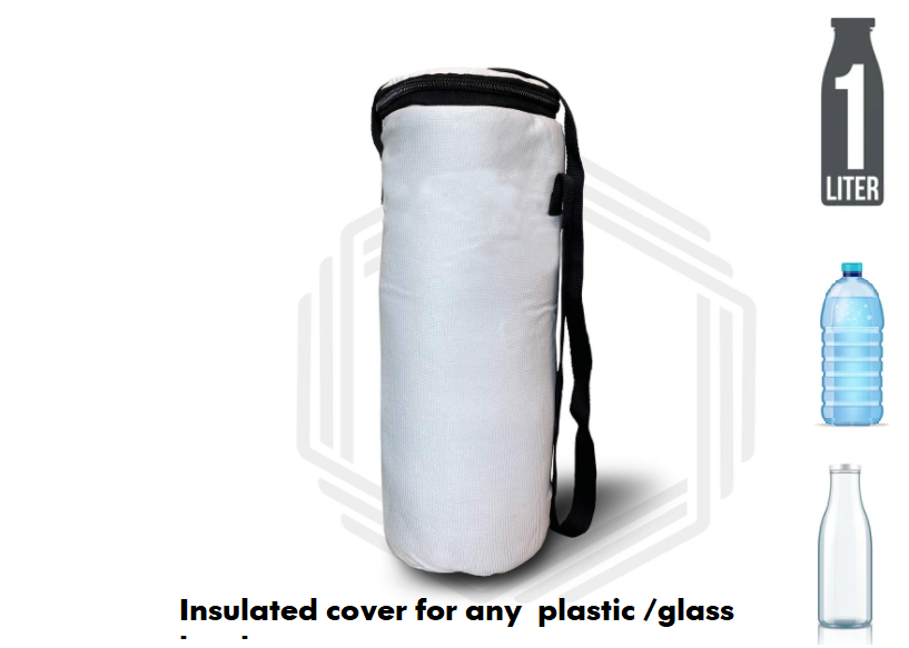 SmartFabrik Water Bottle Insulation Cover,Easy to Carry, Keeps bottle cool for 6-8 Hours