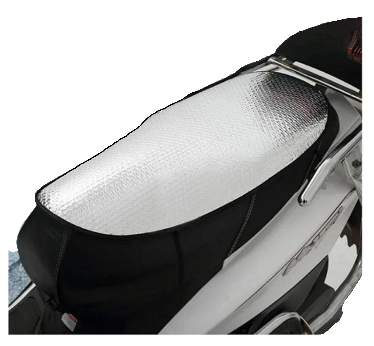 Smart Fabrik Heat Protective Seat Cover for Two Wheelers – Breathable Seat Cushion for Motorcycles & Scooters – Durable, Comfortable & UV Resistant