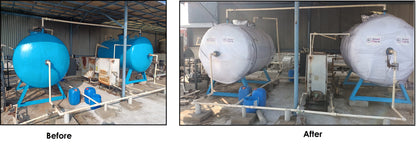 Water Tank Insulation Cover for Hot & Cold Weather ||Industrial tank  (5000L & above)