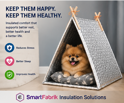 Heat Protective Pet House | Thermal Bubble Insulation Shelter for Cats & Dogs