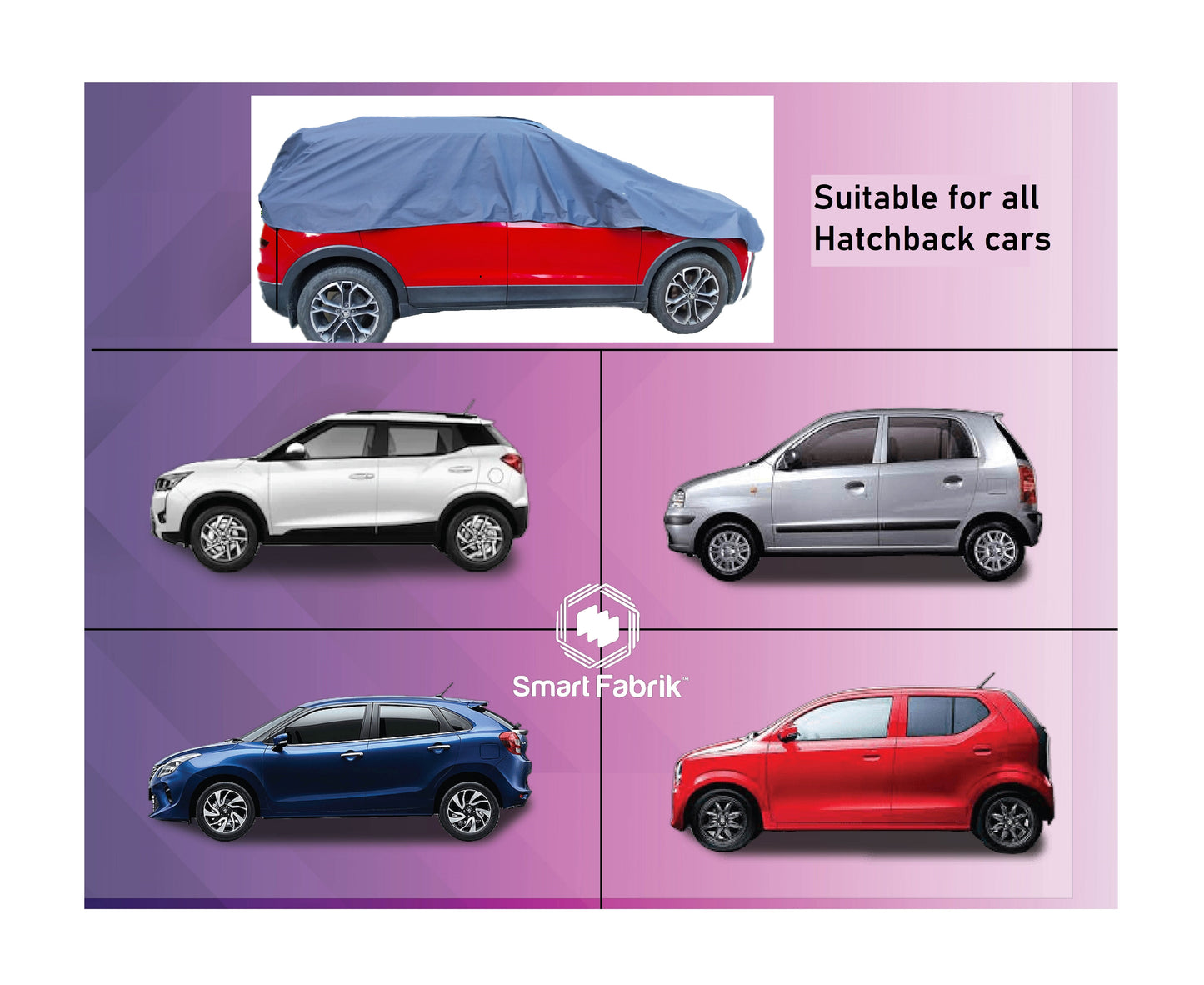 HALF Body Car Cover (Waterproof & Scratch less)