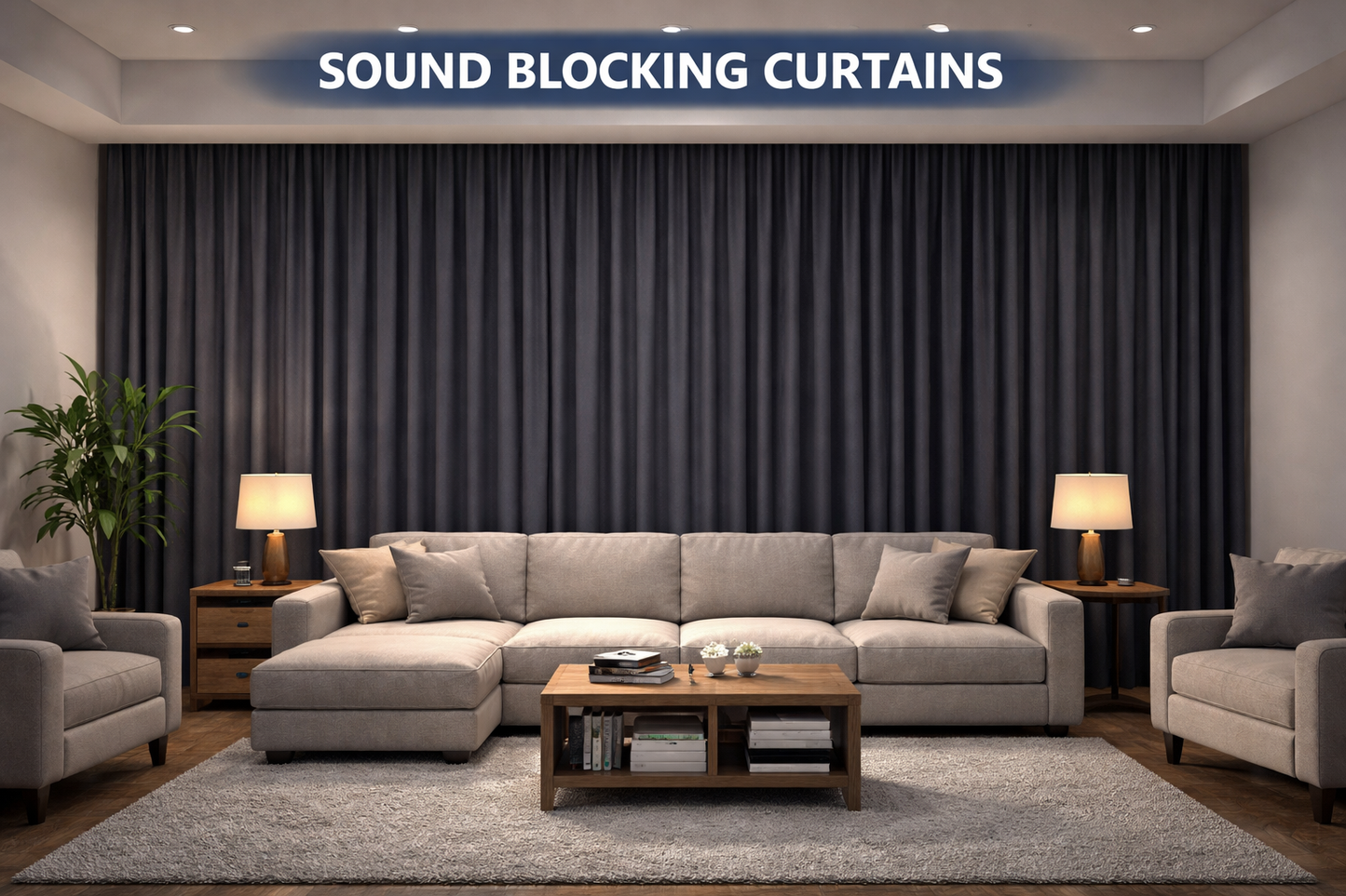 Noise Blocking Curtains