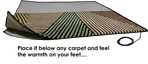 Under Rug Heater - The Smartest Radiant Floor Heater