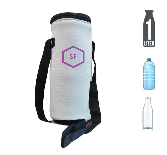 SmartFabrik Water Bottle Insulation Cover,Easy to Carry, Keeps bottle cool for 6-8 Hours